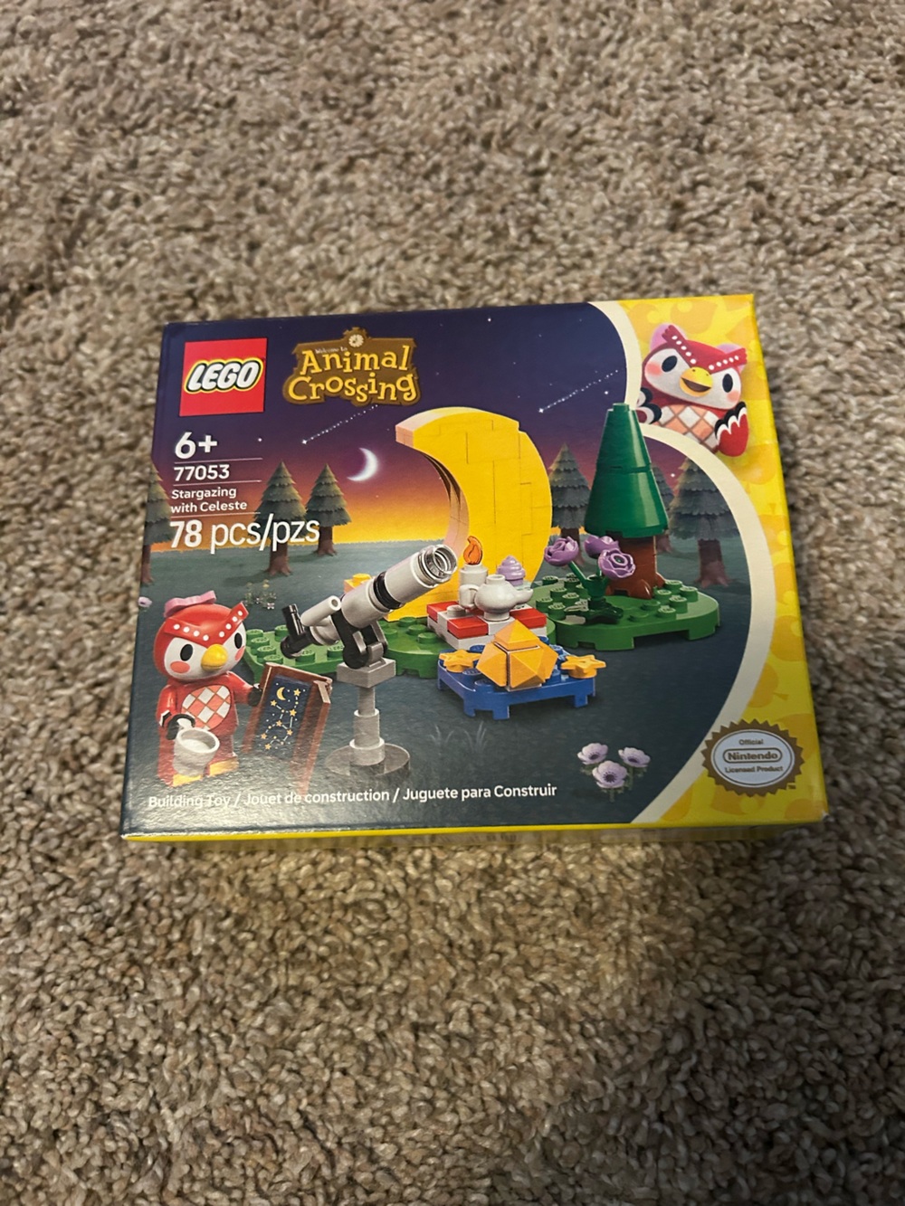 LEGO Animal Crossing Stargazing with Celeste  NIB